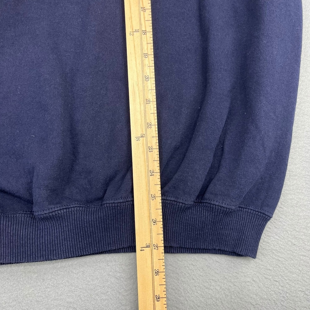 Disneyland Mickey Mouse American Flag Navy Blue Sweatshirt Mens Medium USA Made - Picture 7 of 12